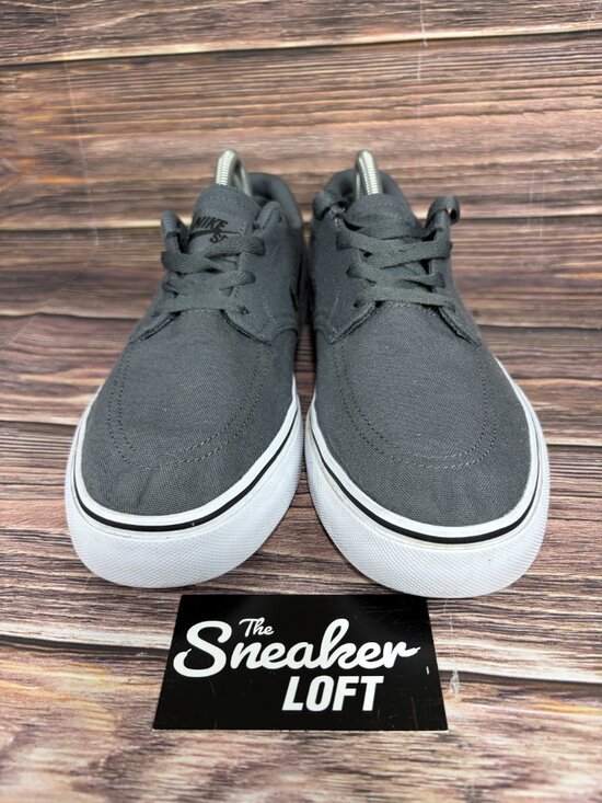 Nike SB Clutch Canvas Grey Men\'s Skateboarding Shoes Size 9 main image 8